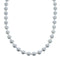 Mother of Pearl Sterling Silver Native American Bead Necklace JX127156